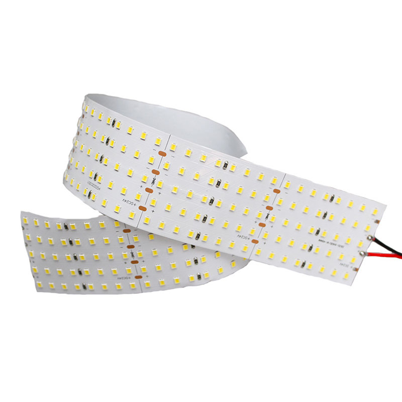 DC24V Triple-Row & Five-Row High Lumen LED Strip Light White 3.28-32.8ft For Commercial Lighting DC24V Triple-Row & Five-Row High Lumen LED Strip Light White 3.28-32.8ft For Commercial Lighting